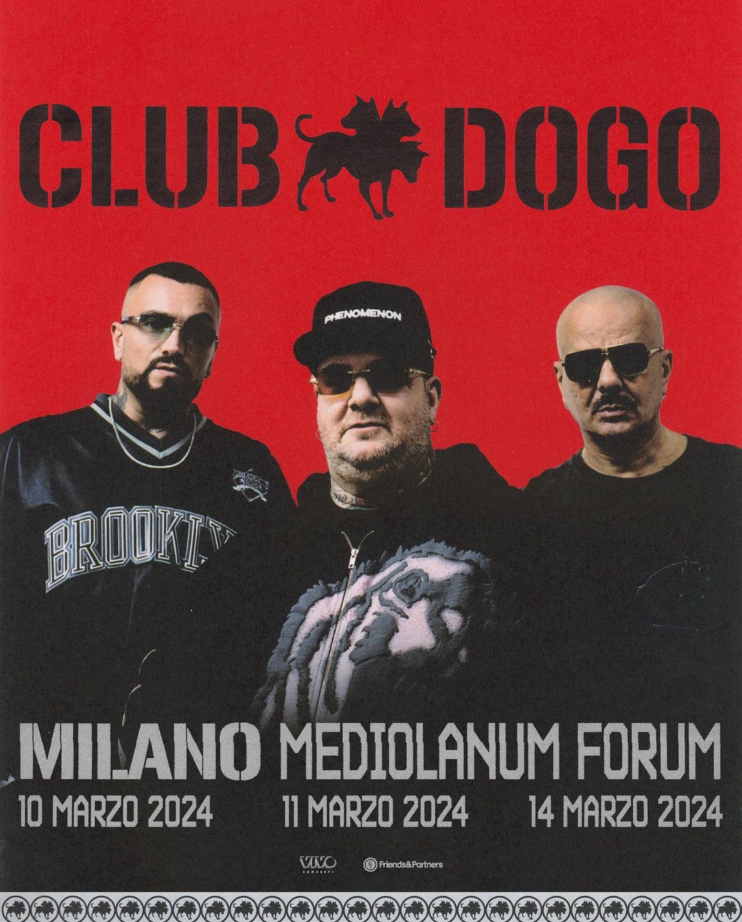 I Club Dogo annunciano tre date a Milano 