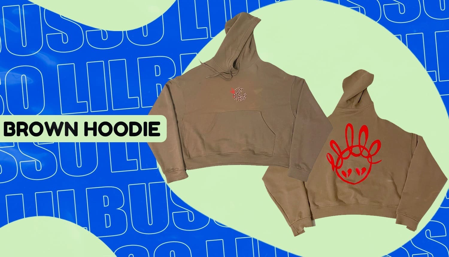BROWN HOODIE Lil Busso